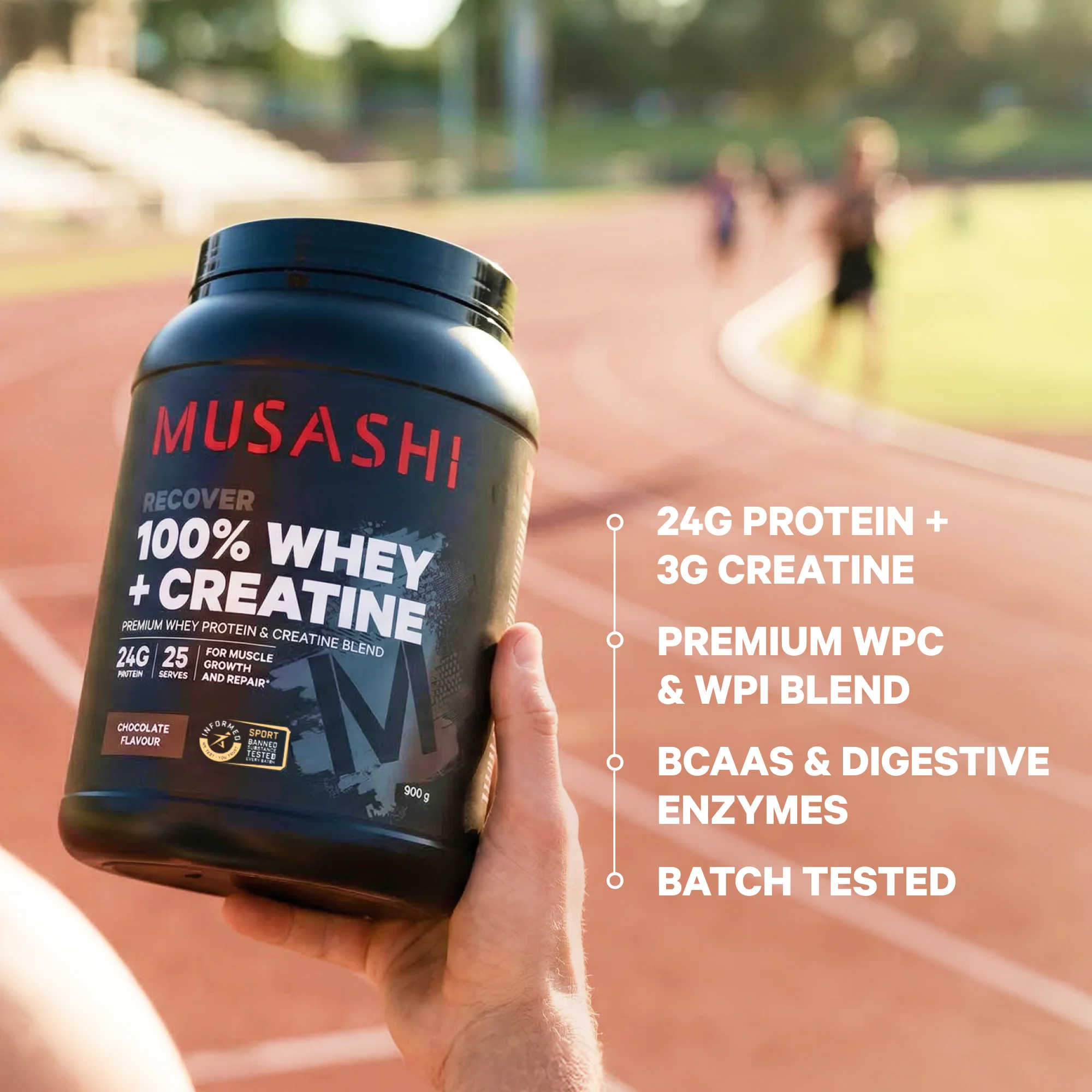 Musashi 100% Whey+ Creatine - Image 9