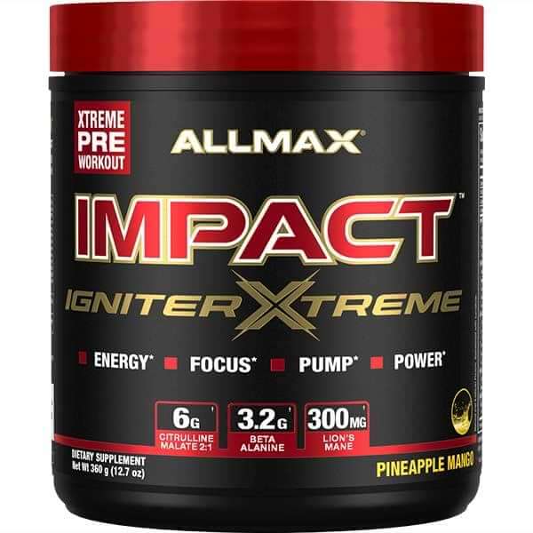 Allmax Nutrition Impact Igniter Xtreme 360g - Image 3
