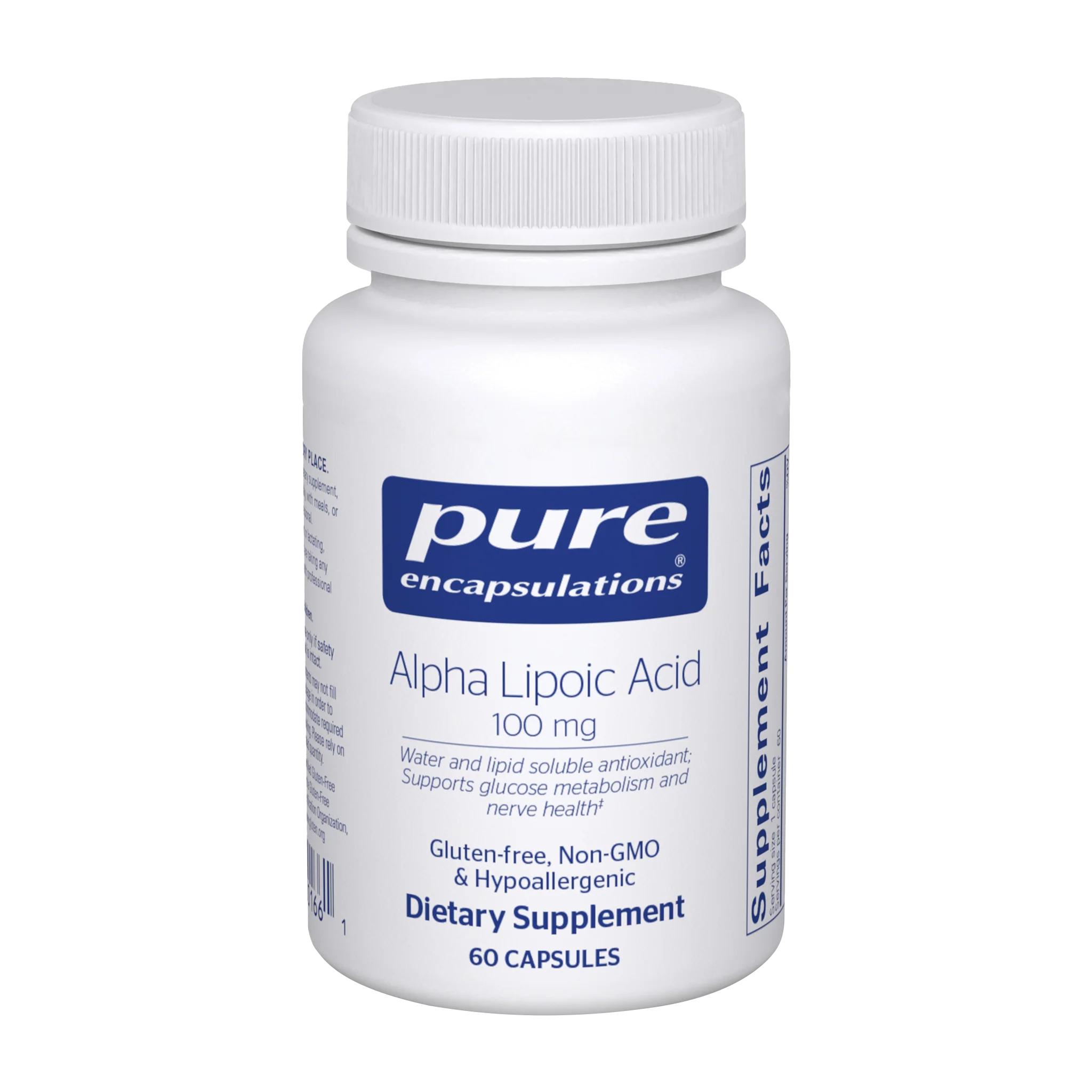 Pure Encapsulations Alpha Lipoic Acid 100 mg