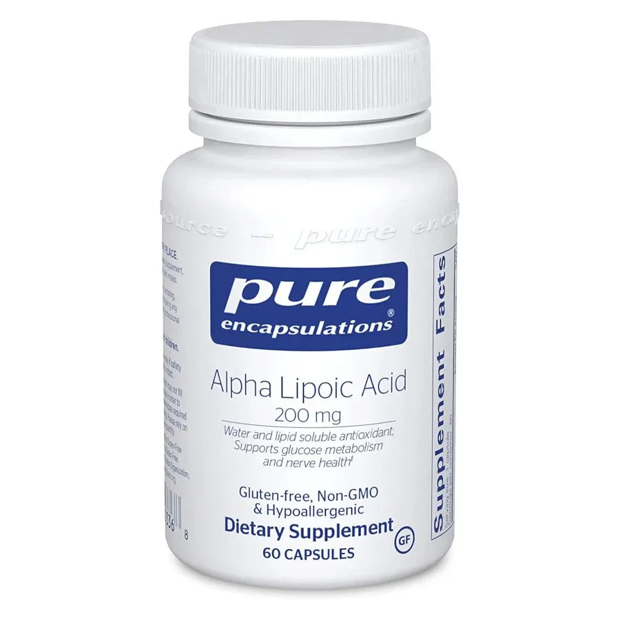Pure Encapsulations Alpha Lipoic Acid 200mg