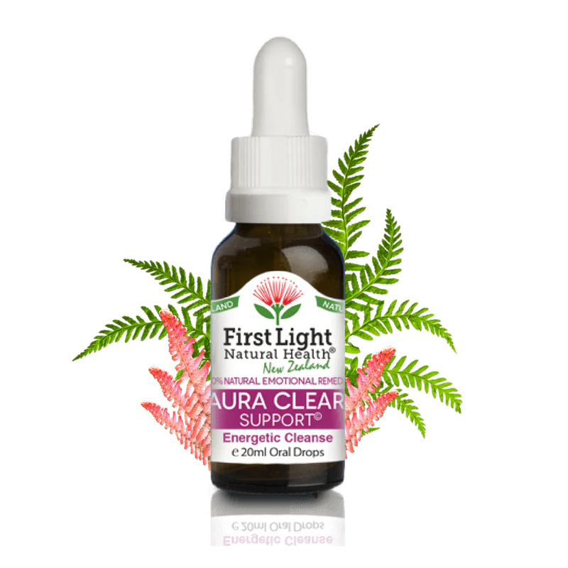 Aura Clear Support© Flower Essence Emotional Remedy - 100% Natural