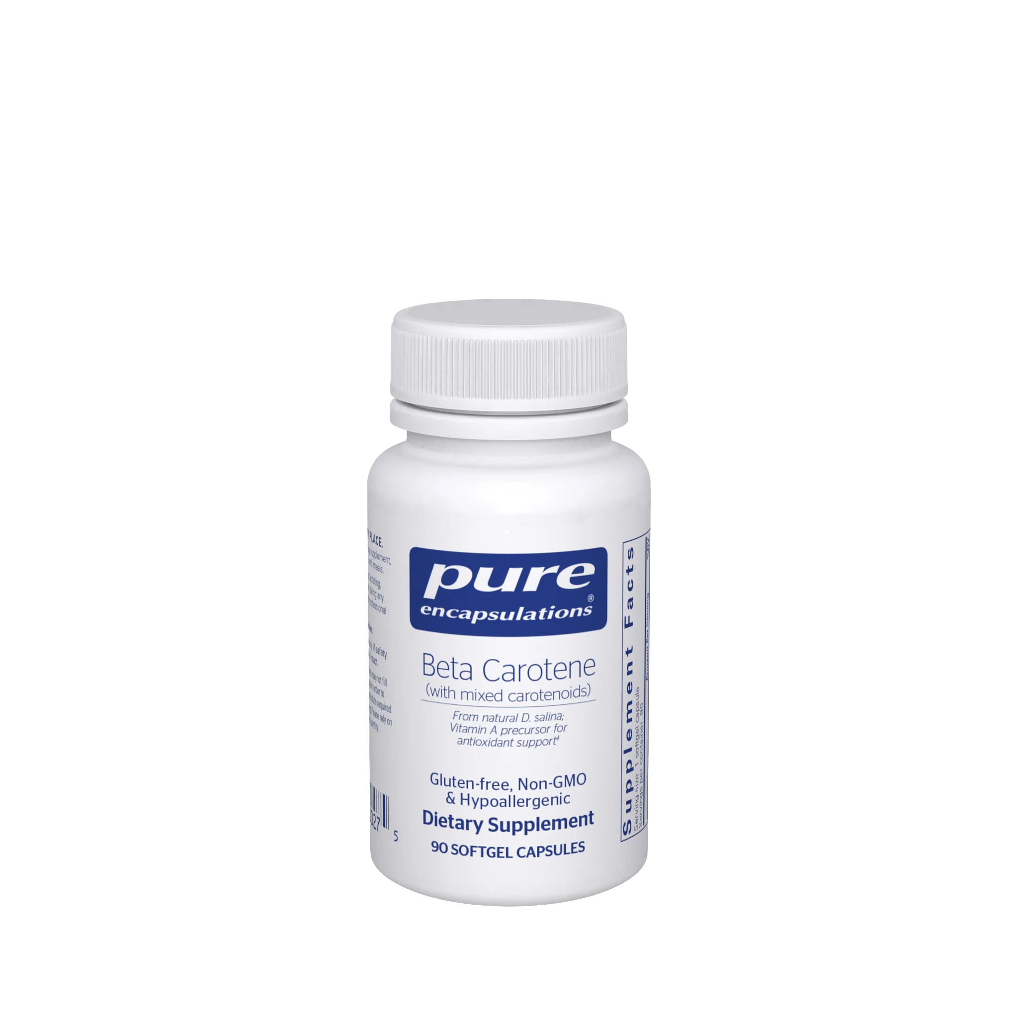 Pure Encapsulations Beta Carotene (with mixed carotenoids)