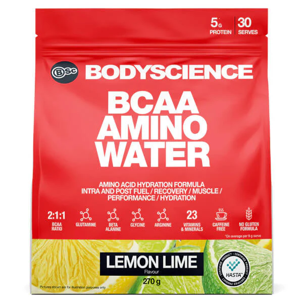 BSc Body Science BCAA Amino Water 270g - Image 2
