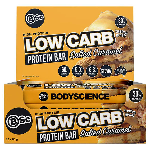 BSc Body Science High Protein Low Carb Bars 12x60g - Image 5