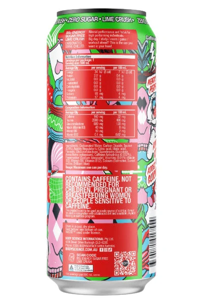 BSc Body Science ENERGY Cans 500ml (x12) - Image 10
