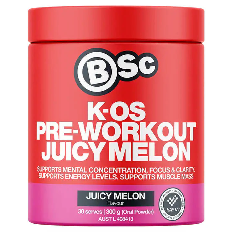 BSc Body Science K-OS Pre-Workout 30 Serves - Image 4