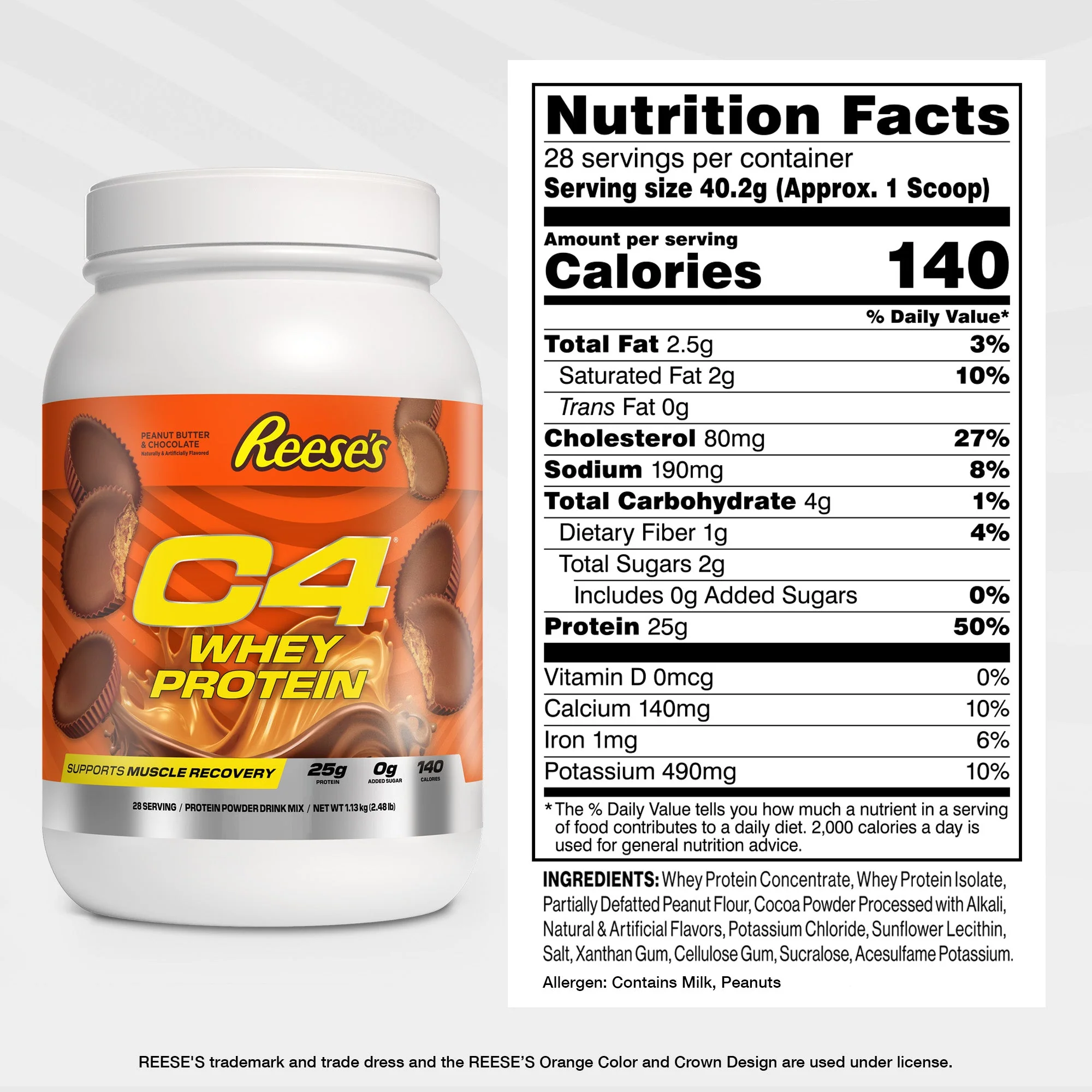 C4 Whey Protein Powder 66 Serves - Image 4