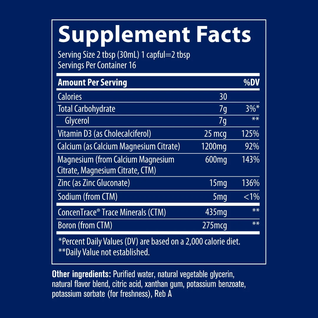 Trace Minerals Cal/Mag/Zinc - Image 2