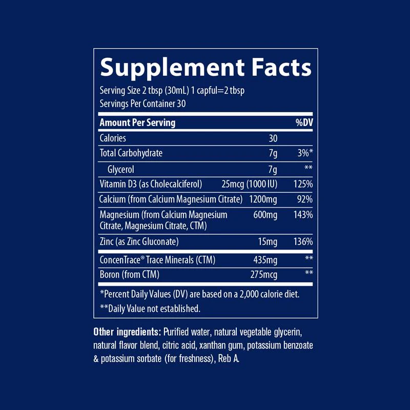 Trace Minerals Cal/Mag/Zinc - Image 3