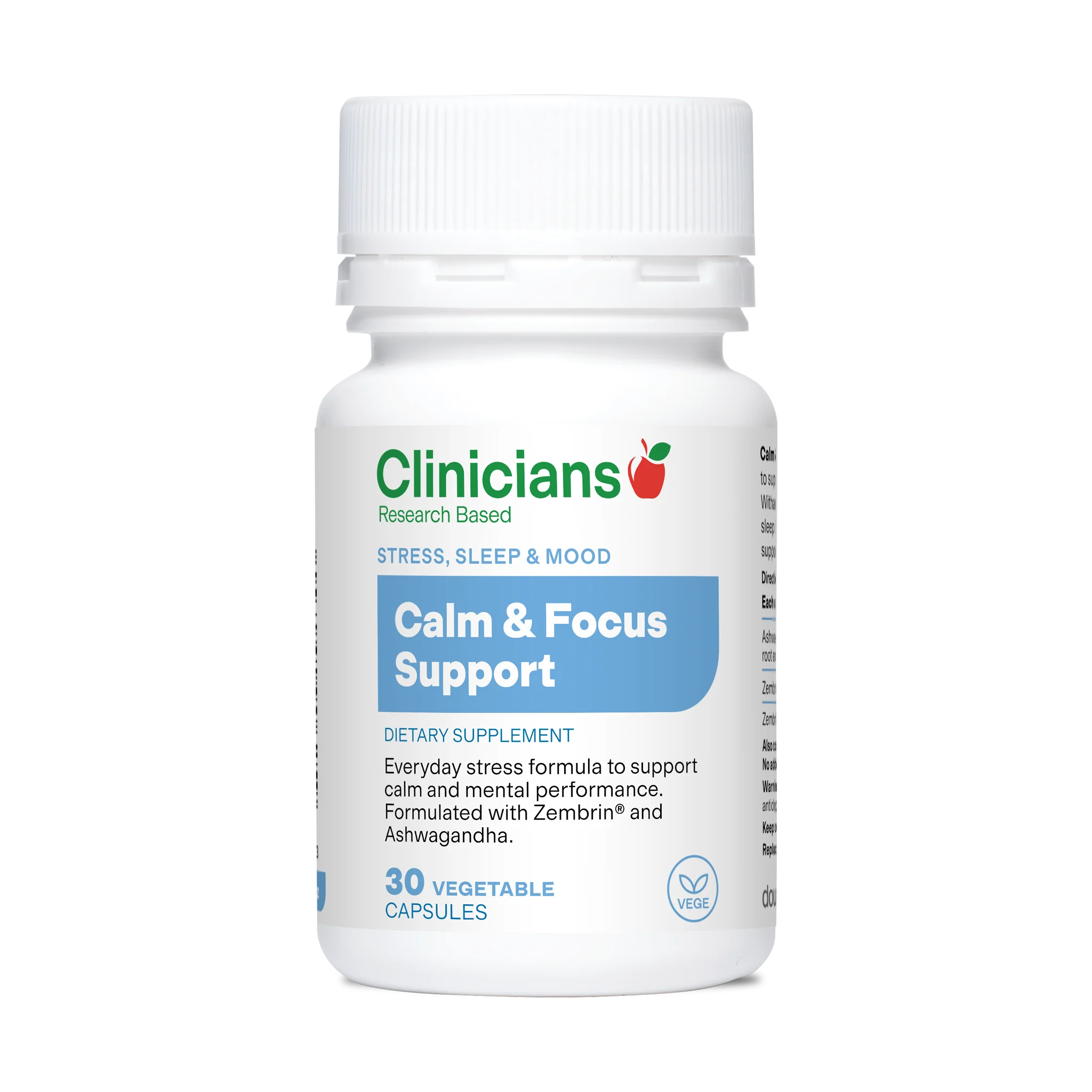 Clinicians Calm Focus Support