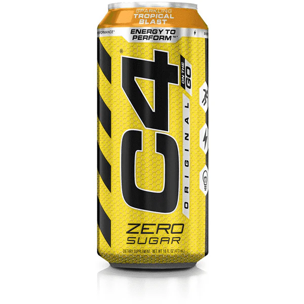 Cellucor C4 Energy RTD Carbonated On The Go 473ml x12 - Image 4