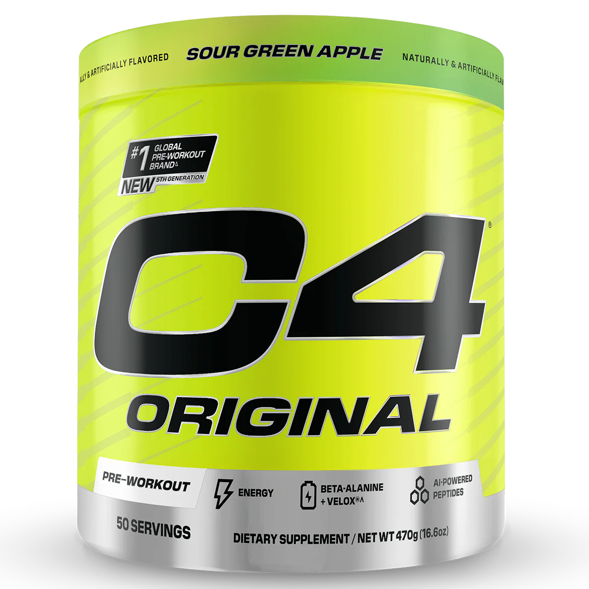 Cellucor C4 Original Pre Workout 50 serve + FREE STRINGER SINGLET ( Only Large Size ) - Image 2