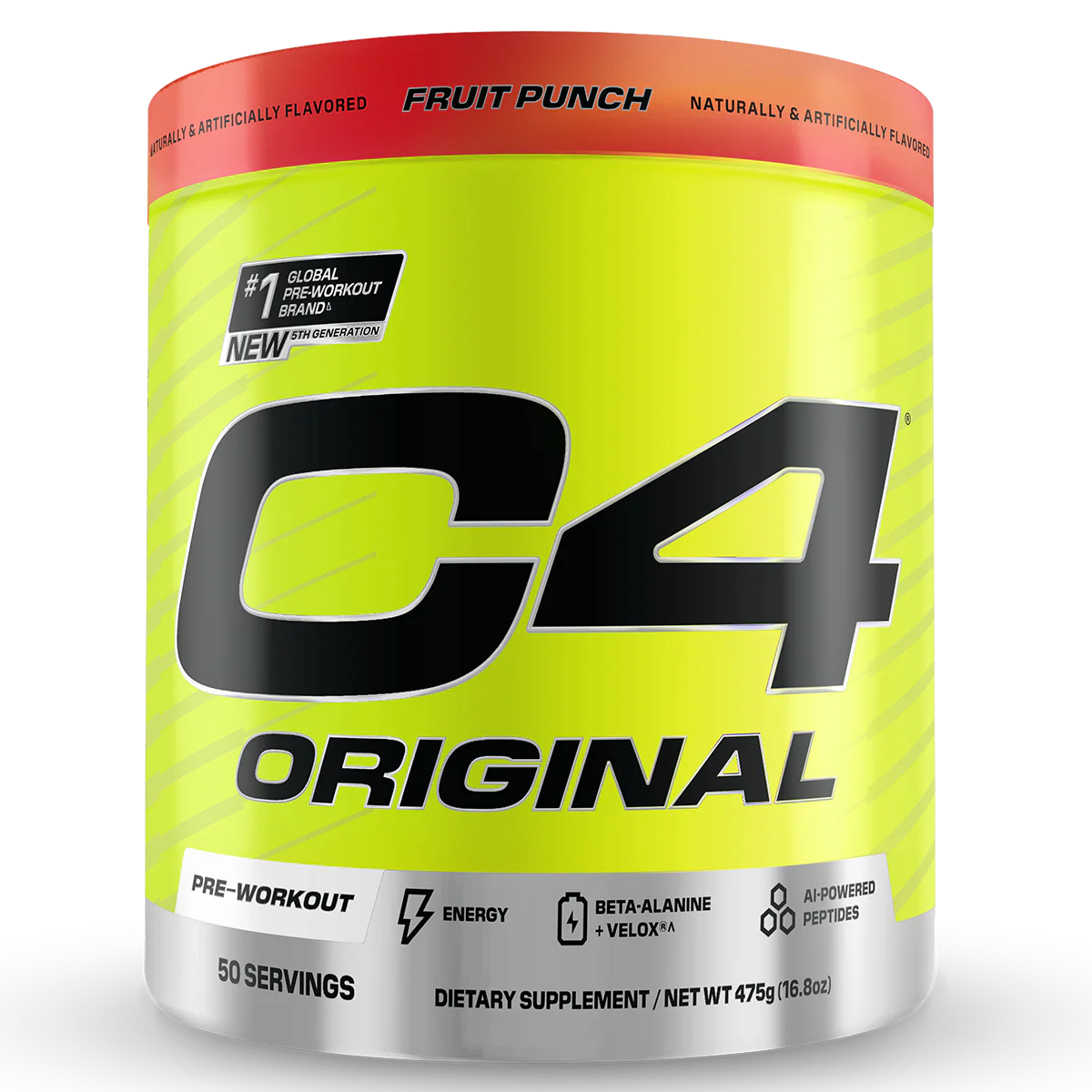 Cellucor C4 Original Pre Workout 50 serve + FREE STRINGER SINGLET ( Only Large Size ) - Image 4
