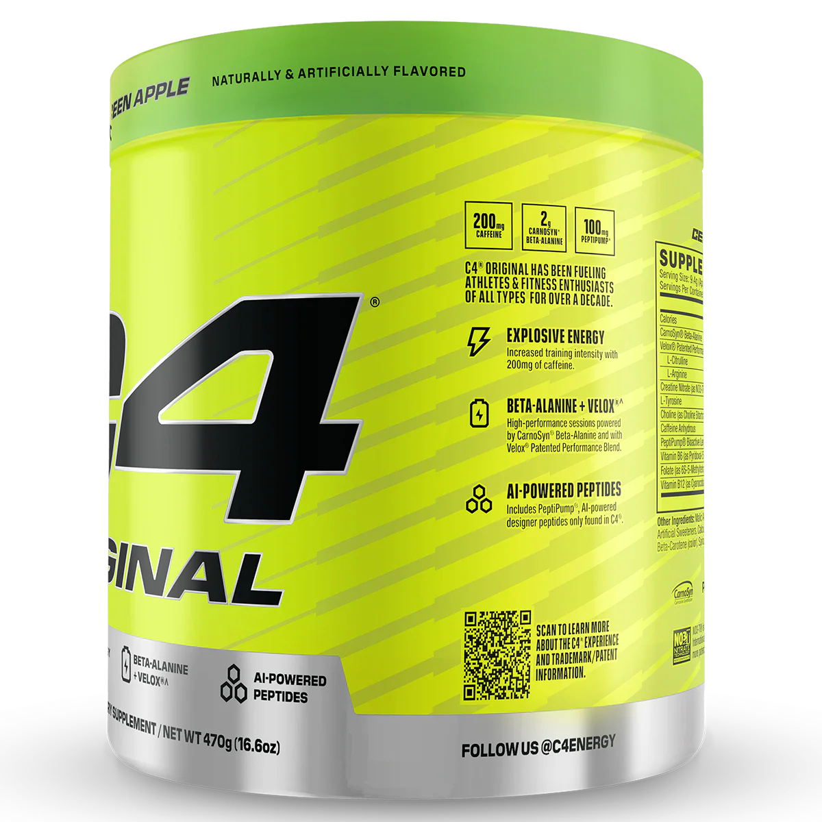 Cellucor C4 Original Pre Workout 50 serve + FREE STRINGER SINGLET ( Only Large Size ) - Image 9
