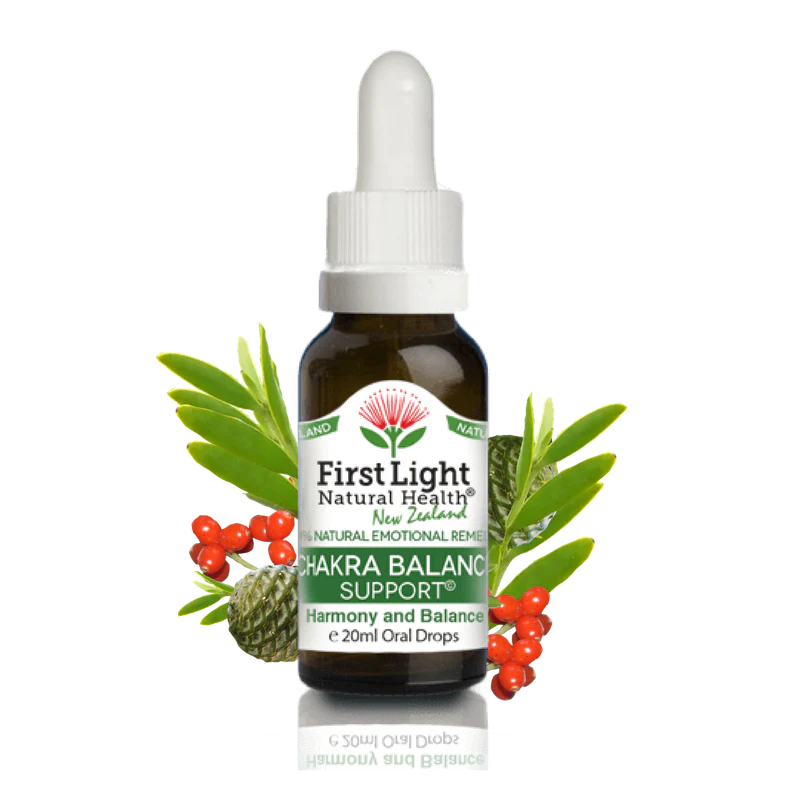Chakra Balance Support© Flower Essence Emotional Remedy - 100% Natural