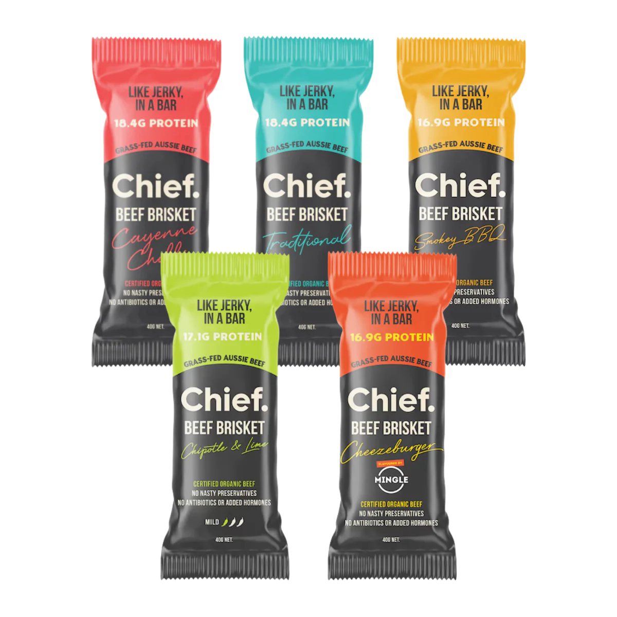 Chief Nutrition Beef Bar (12 bars)