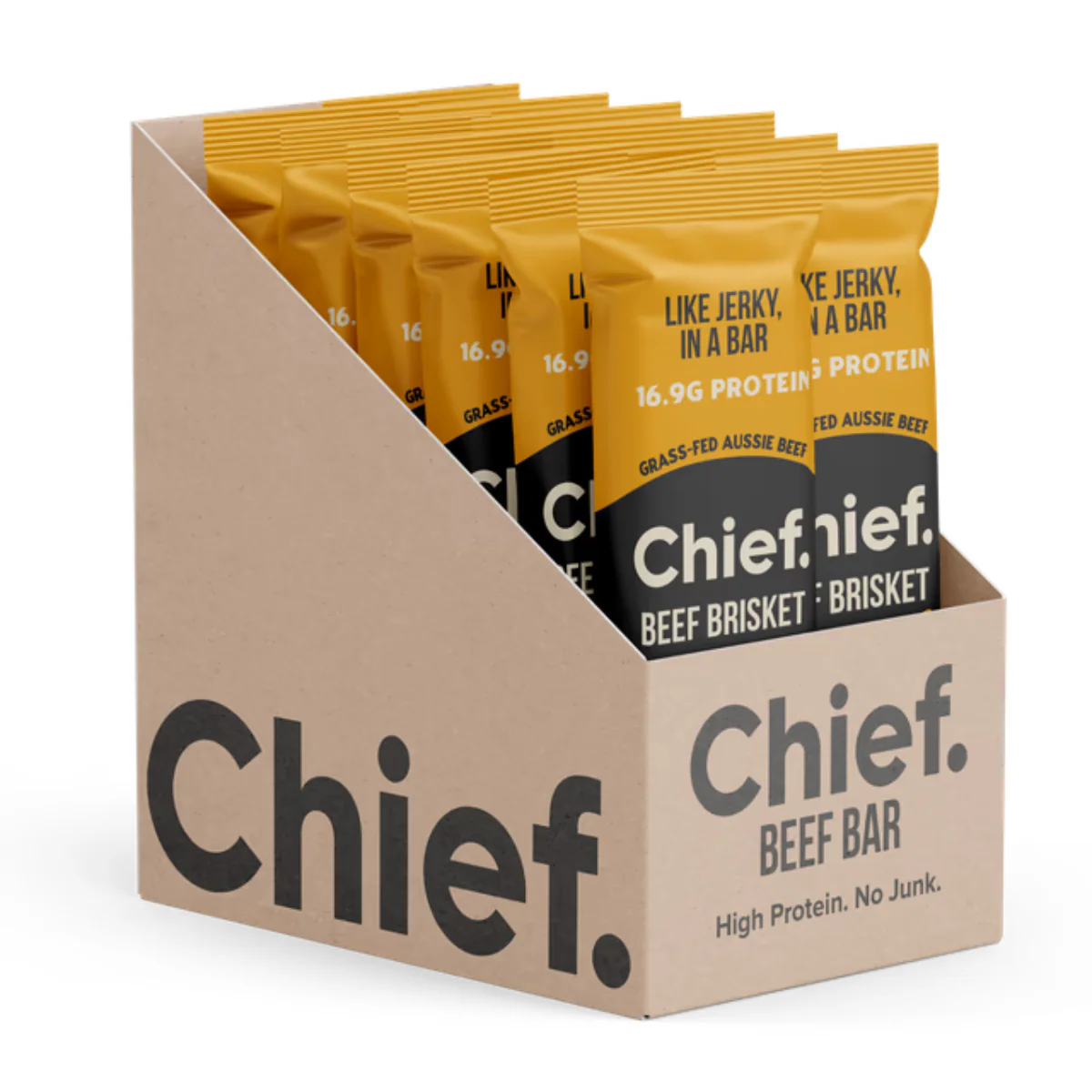 Chief Nutrition Beef Bar (12 bars) - Image 9