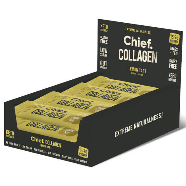 Chief Collagen Protein Bar x12 - Image 3