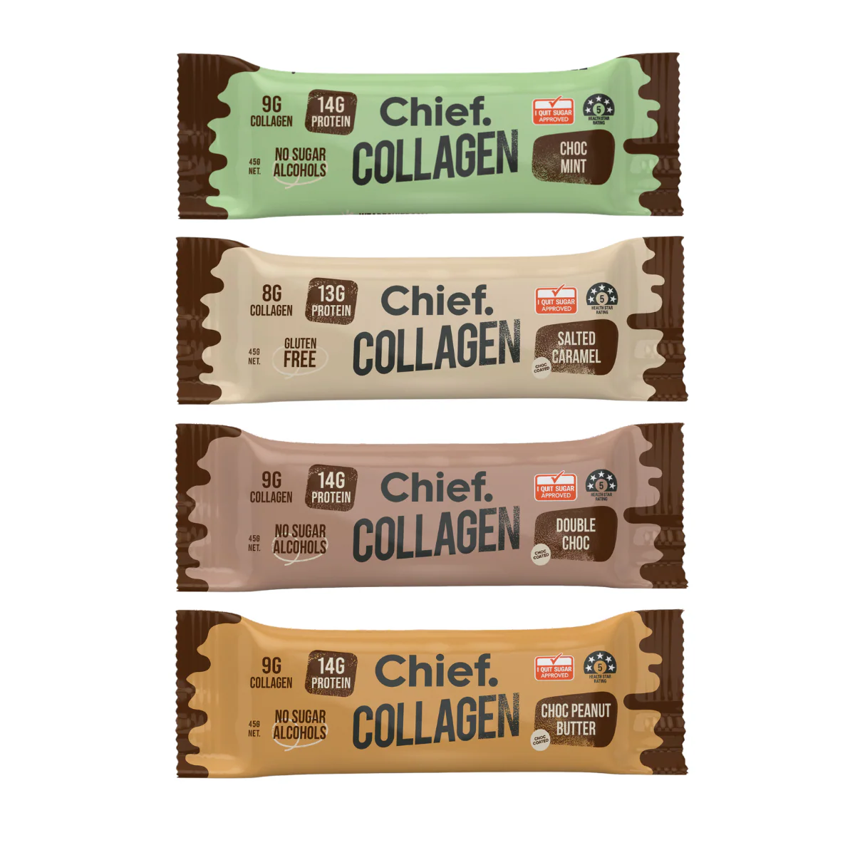 Chief Collagen Protein Choc Bar (12 bars)