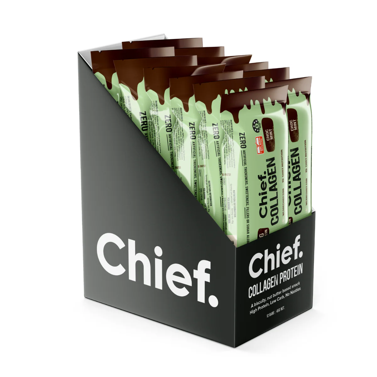 Chief Collagen Protein Choc Bar (12 bars) - Image 15
