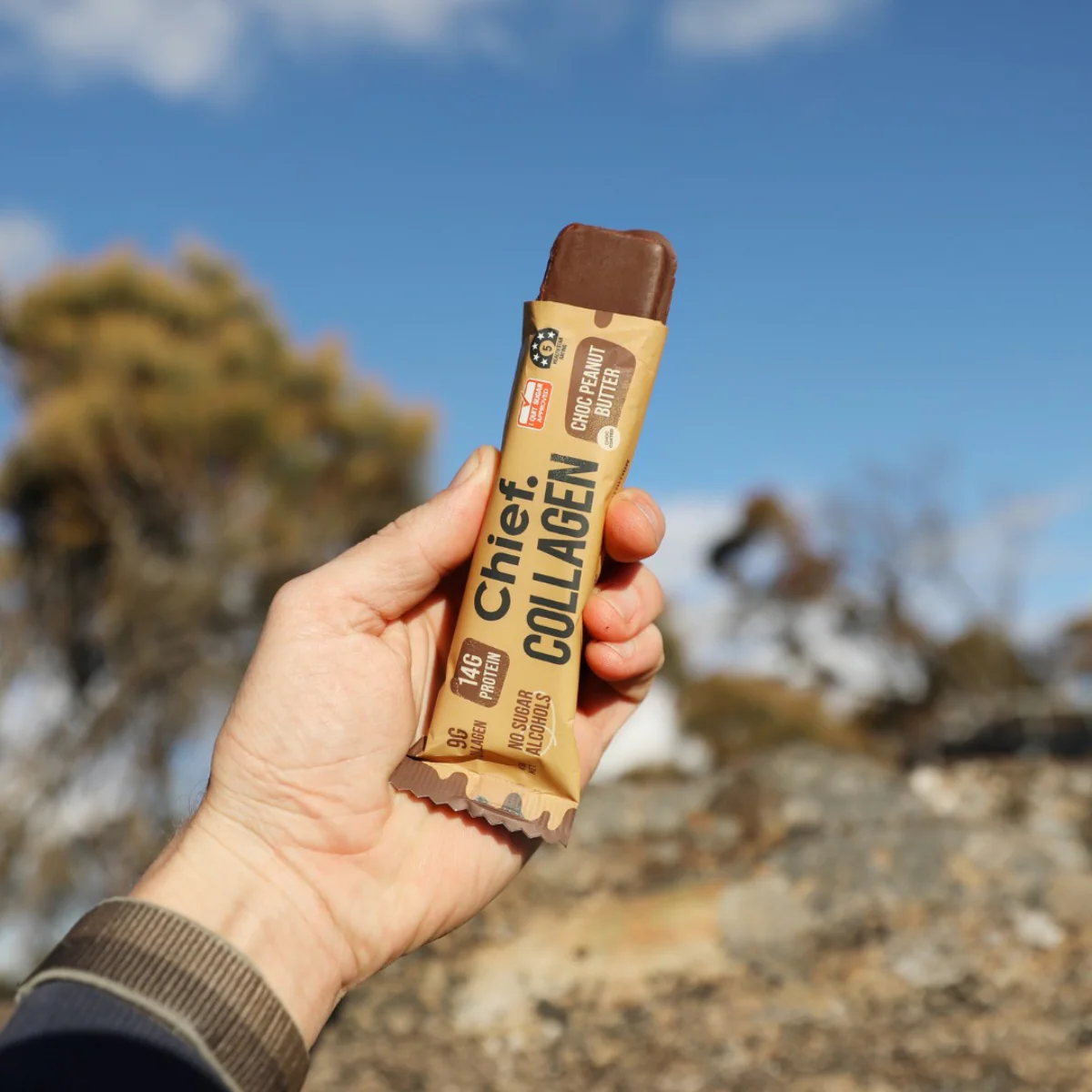 Chief Collagen Protein Choc Bar (12 bars) - Image 2