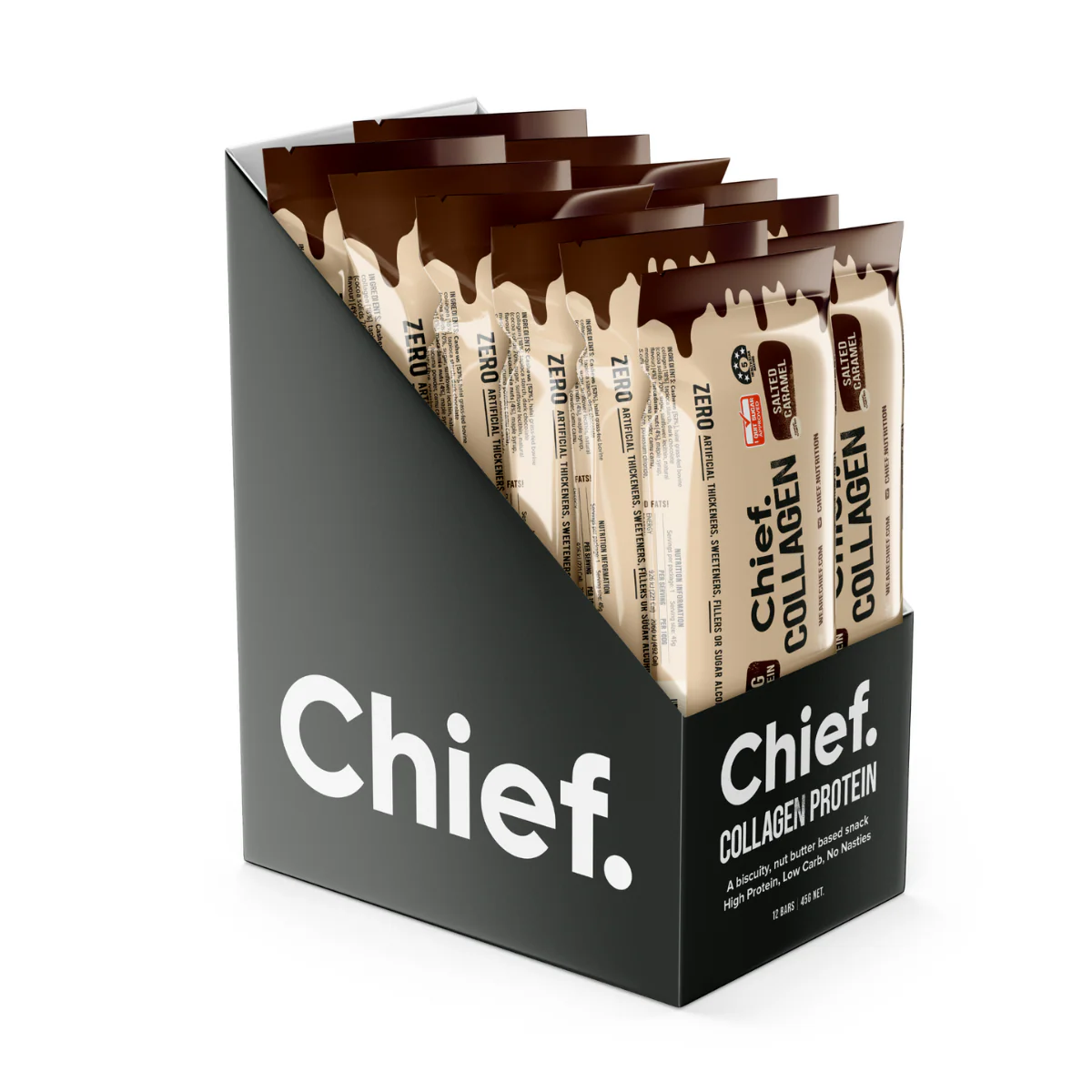 Chief Collagen Protein Choc Bar (12 bars) - Image 21