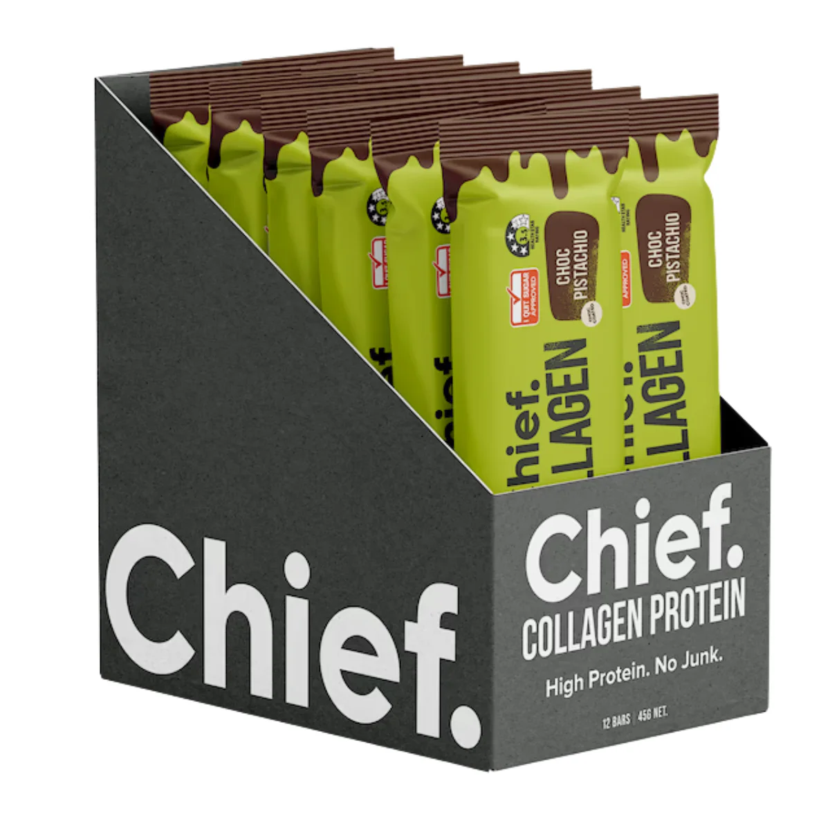 Chief Collagen Protein Choc Bar (12 bars) - Image 28