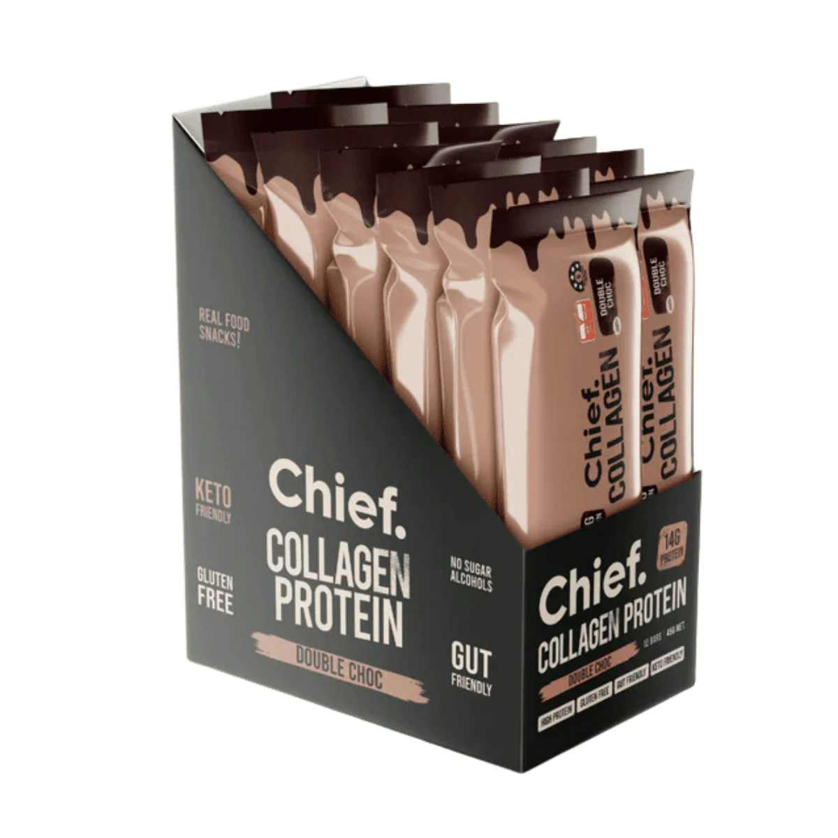 Chief Collagen Protein Choc Bar (12 bars) - Image 3