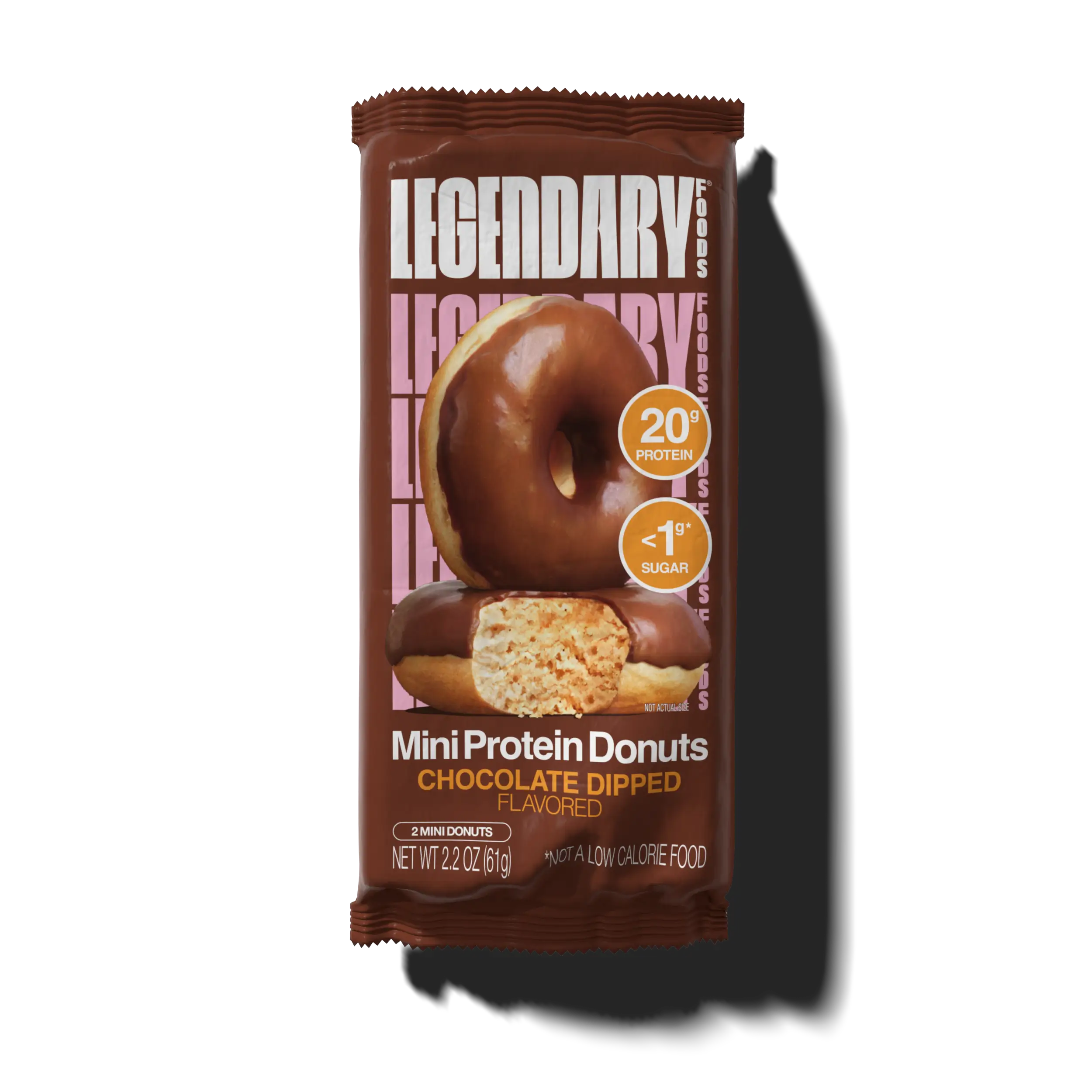 Chocolate Dipped Protein Donuts
