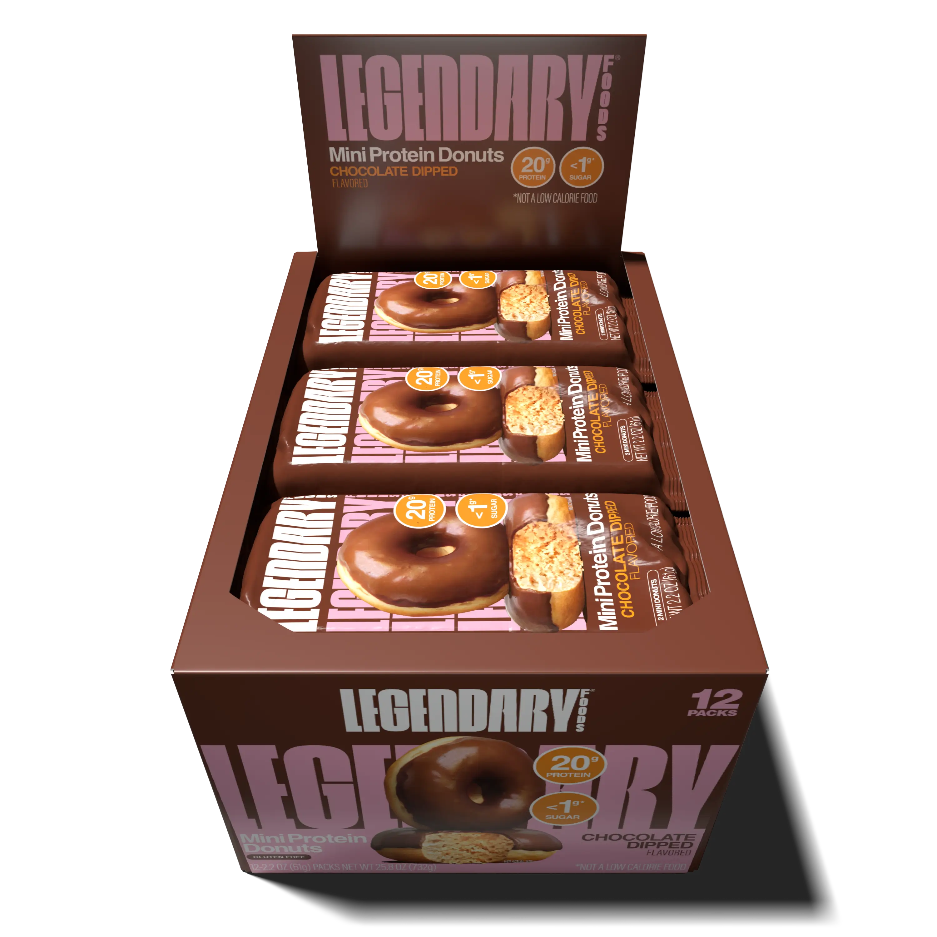 Chocolate Dipped Protein Donuts - Image 2