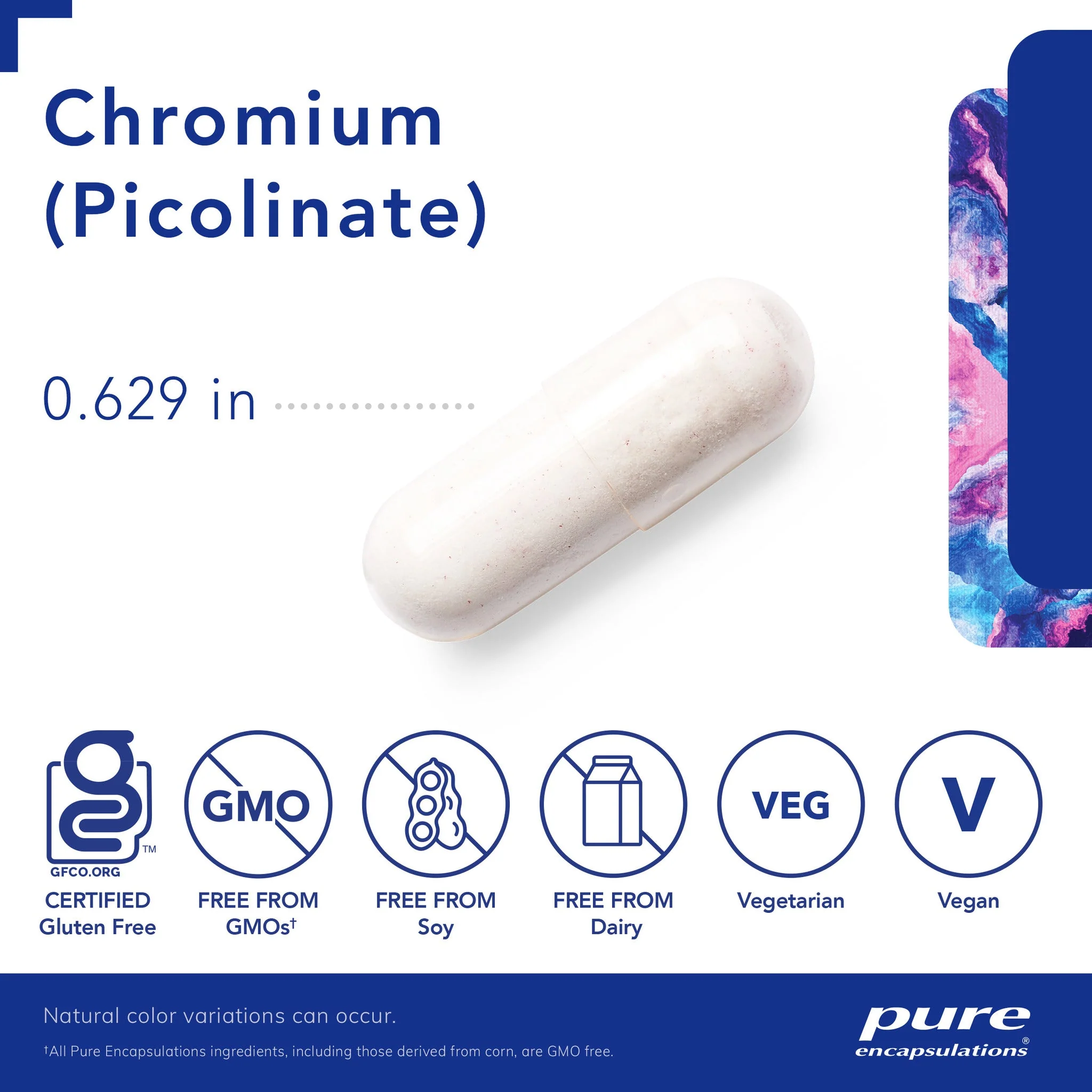 Pure Encapsulations Chromium (picolinate) 200 mcg - Image 2