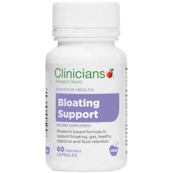 Clinicians Bloating Support 60 Caps