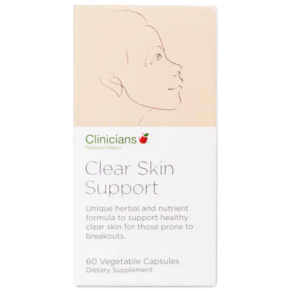 Clinicians Clear Skin Support 60 Caps