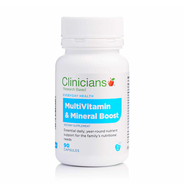 Clinicians MultiVitamin & Mineral Boost 90 Capsules