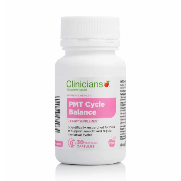 Clinicians PMT Cycle Balance 30 Caps