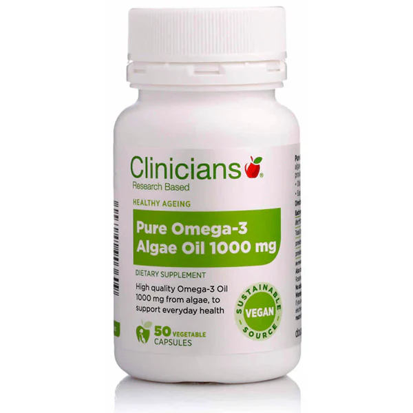 Clinicians Vegan Omega-3 Algae Oil 50 Caps - Image 2