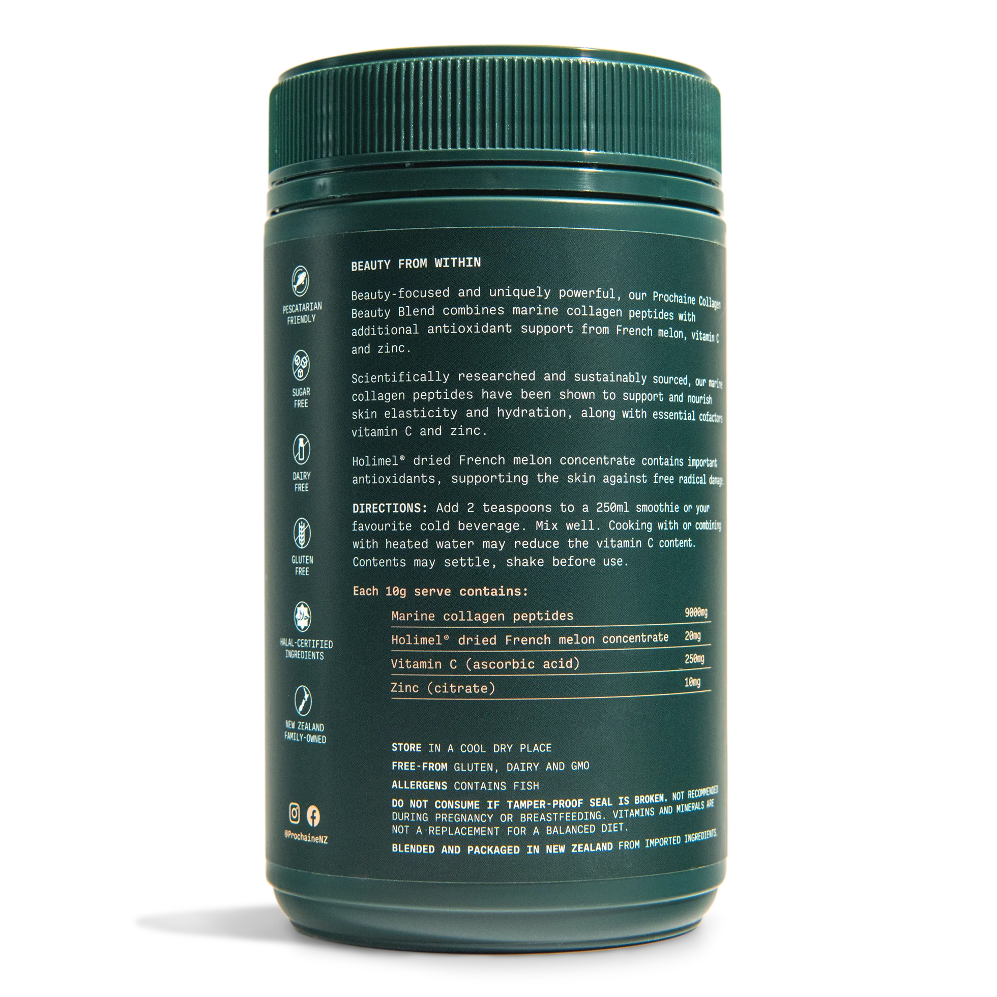 Prochaine Collagen Beauty Blend Unflavoured Powder - Image 3