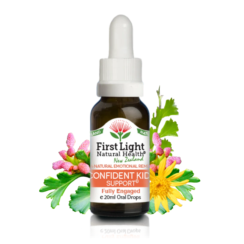 Confident Kids Support© Flower Essence Emotional Remedy - 100% Natural