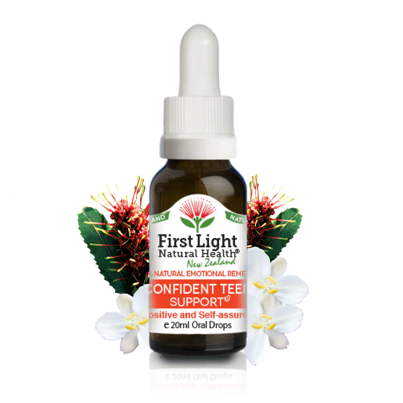 Confident Teens Support© Flower Essence Emotional Remedy - 100% Natural