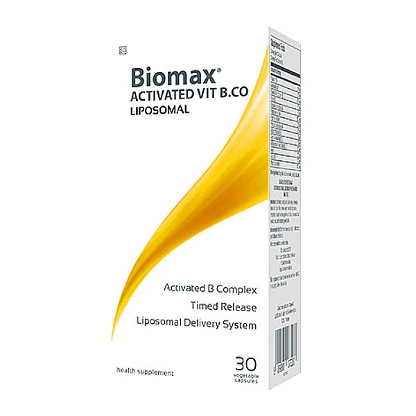 Coyne Biomax Activated B Complex Liposomal 30 Caps - Image 3