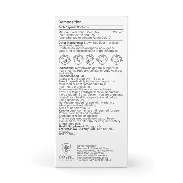 Coyne Biomax CoQ10 30 Caps - Image 3