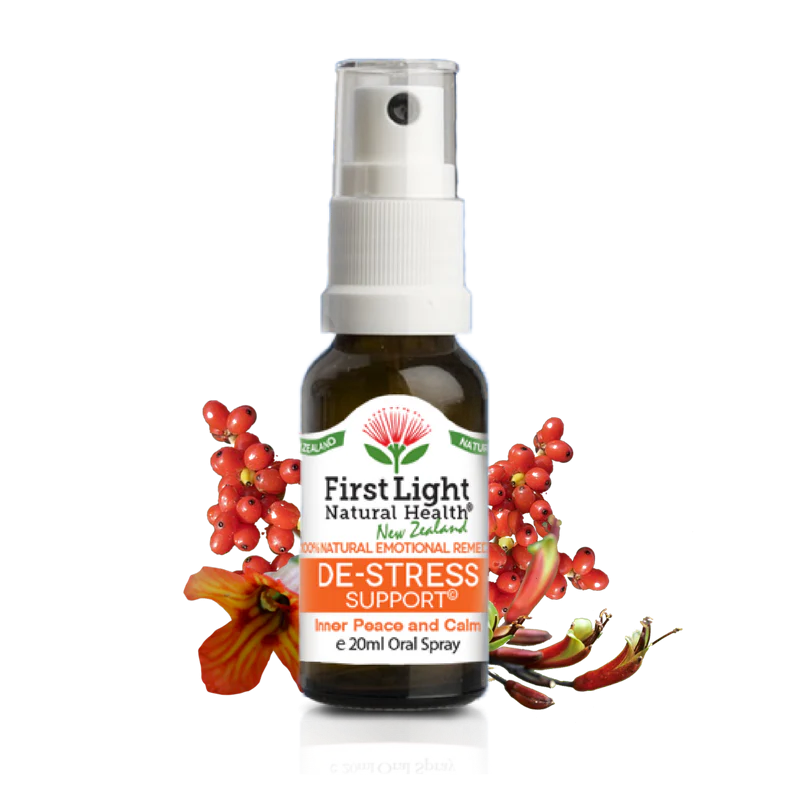 De-Stress Support© Flower Essence Emotional Remedy - 100% Natural