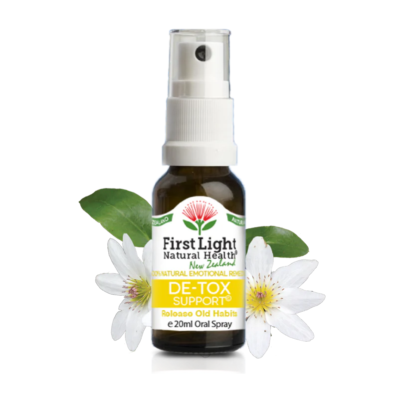 De-Tox Support© Flower Essence Emotional Remedy - 100% Natural