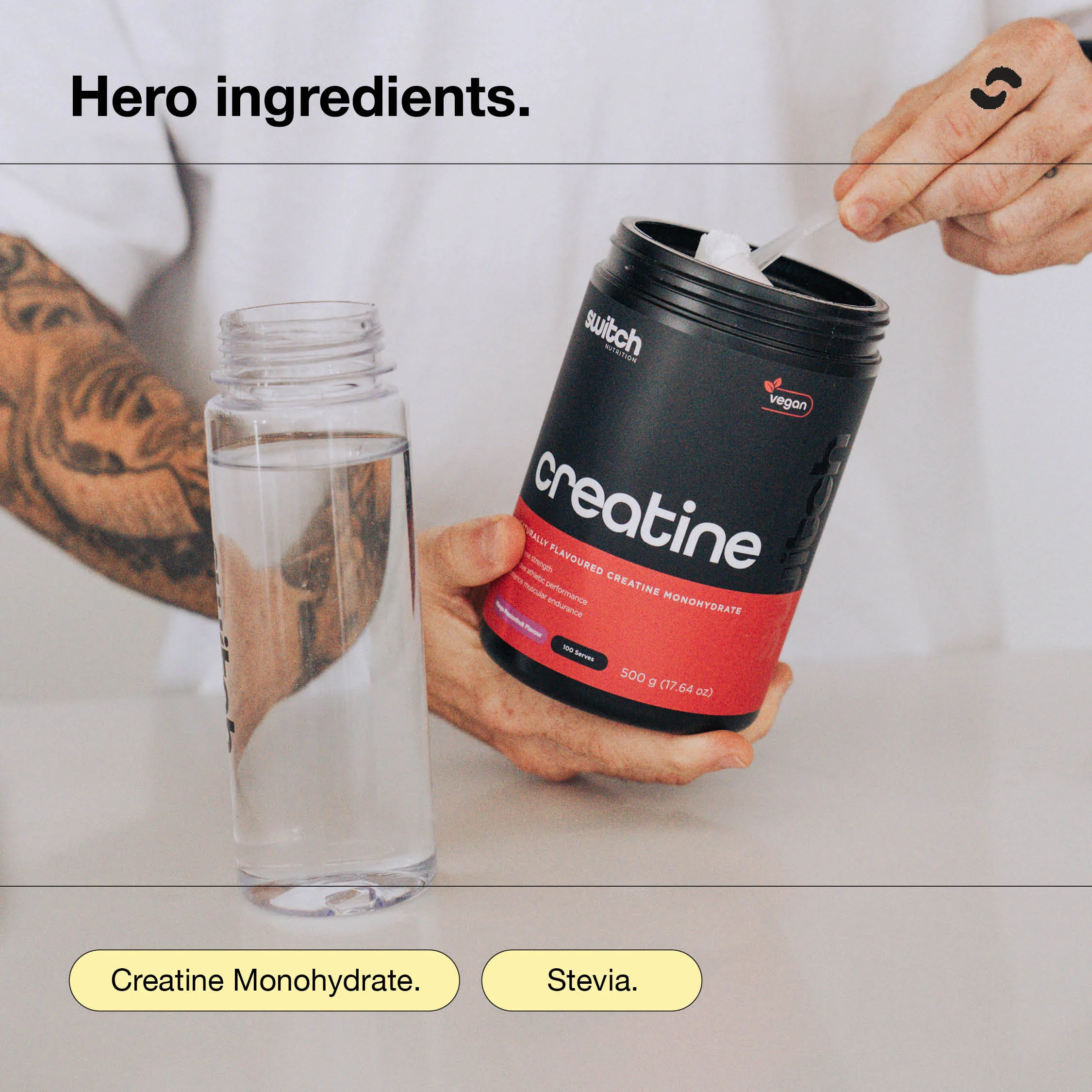 Switch Nutrition Delicious Creatine Powder - Image 2