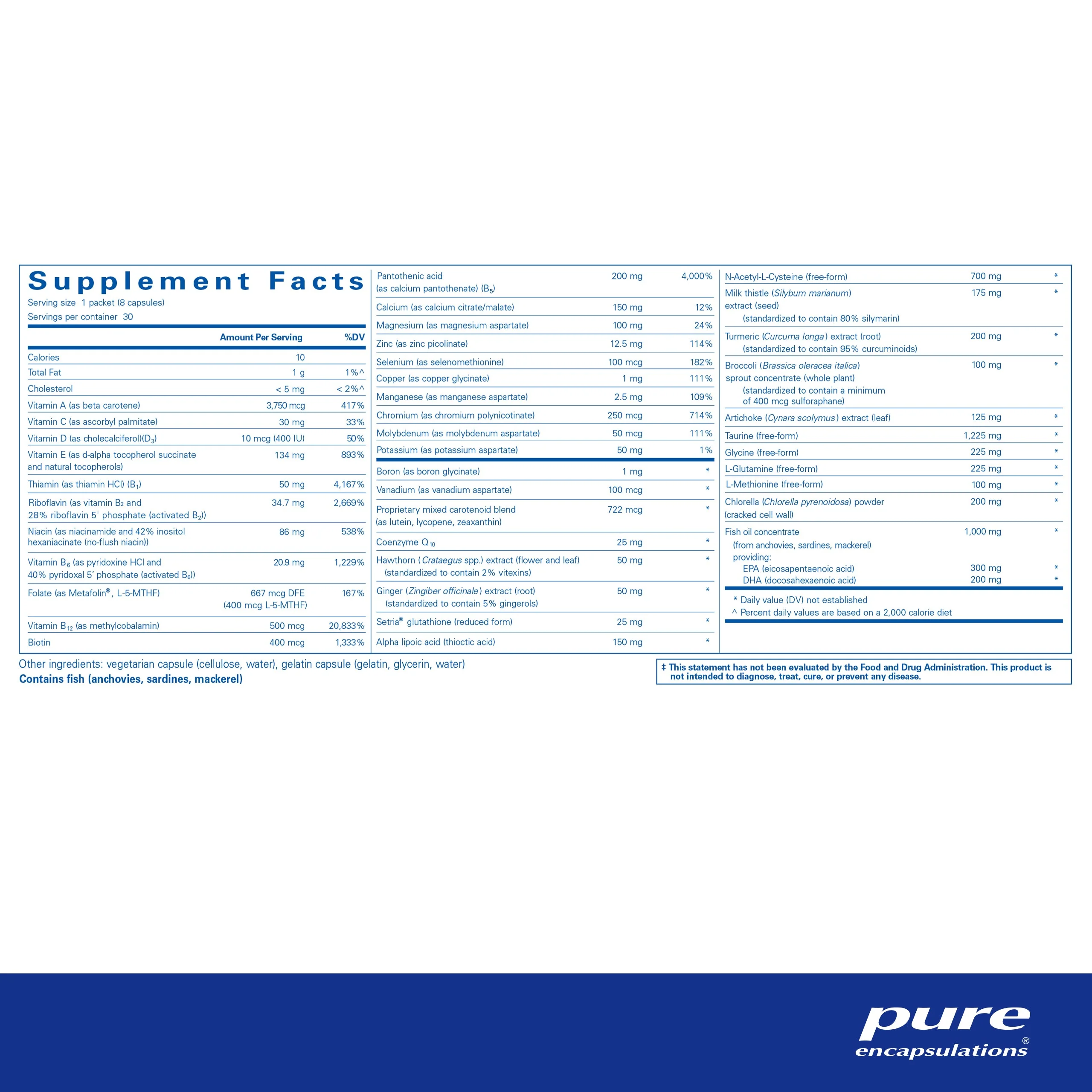 Pure Encapsulations Detox Pure Pack - Image 2