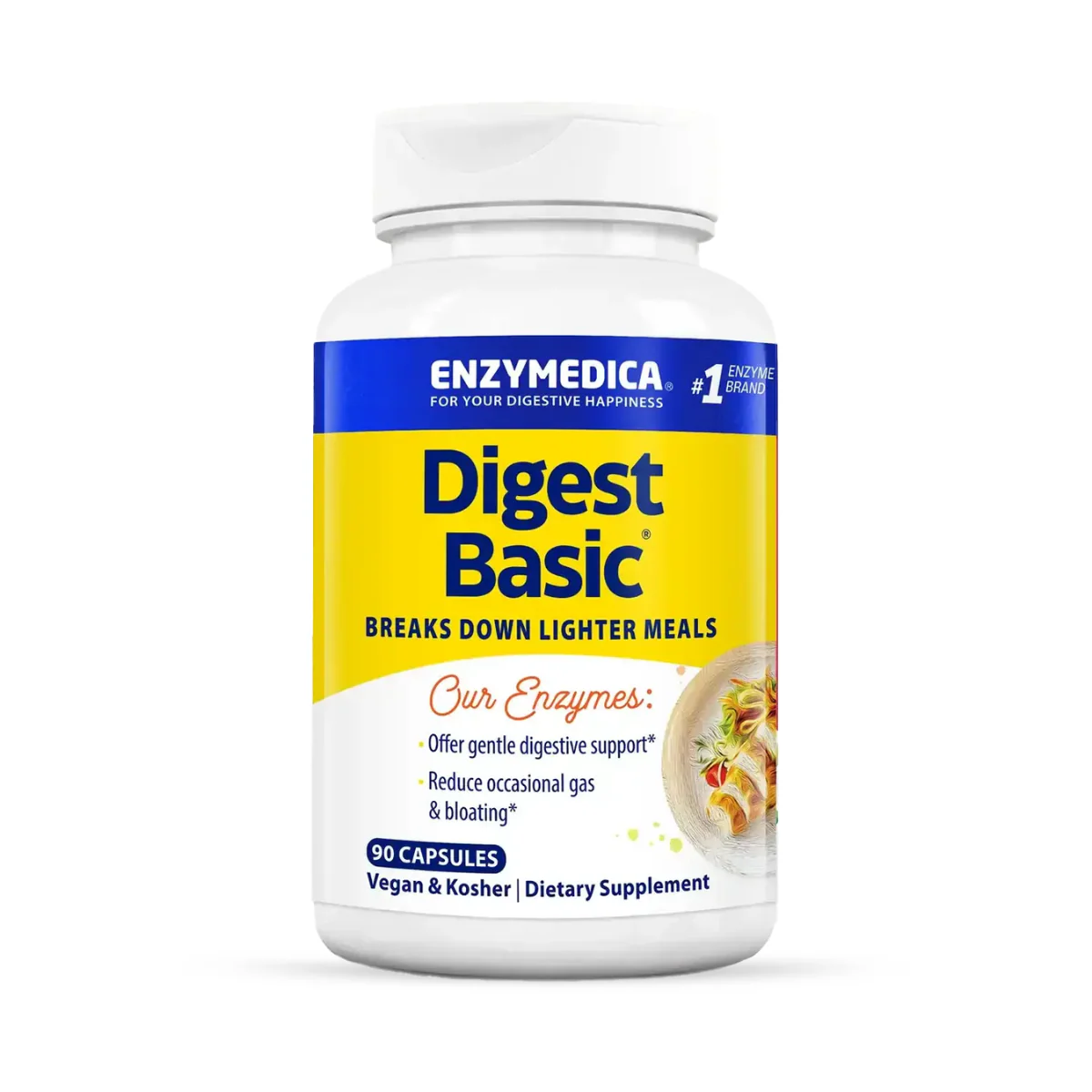 Enzymedica Digest Basic™ 180 Caps - Image 3