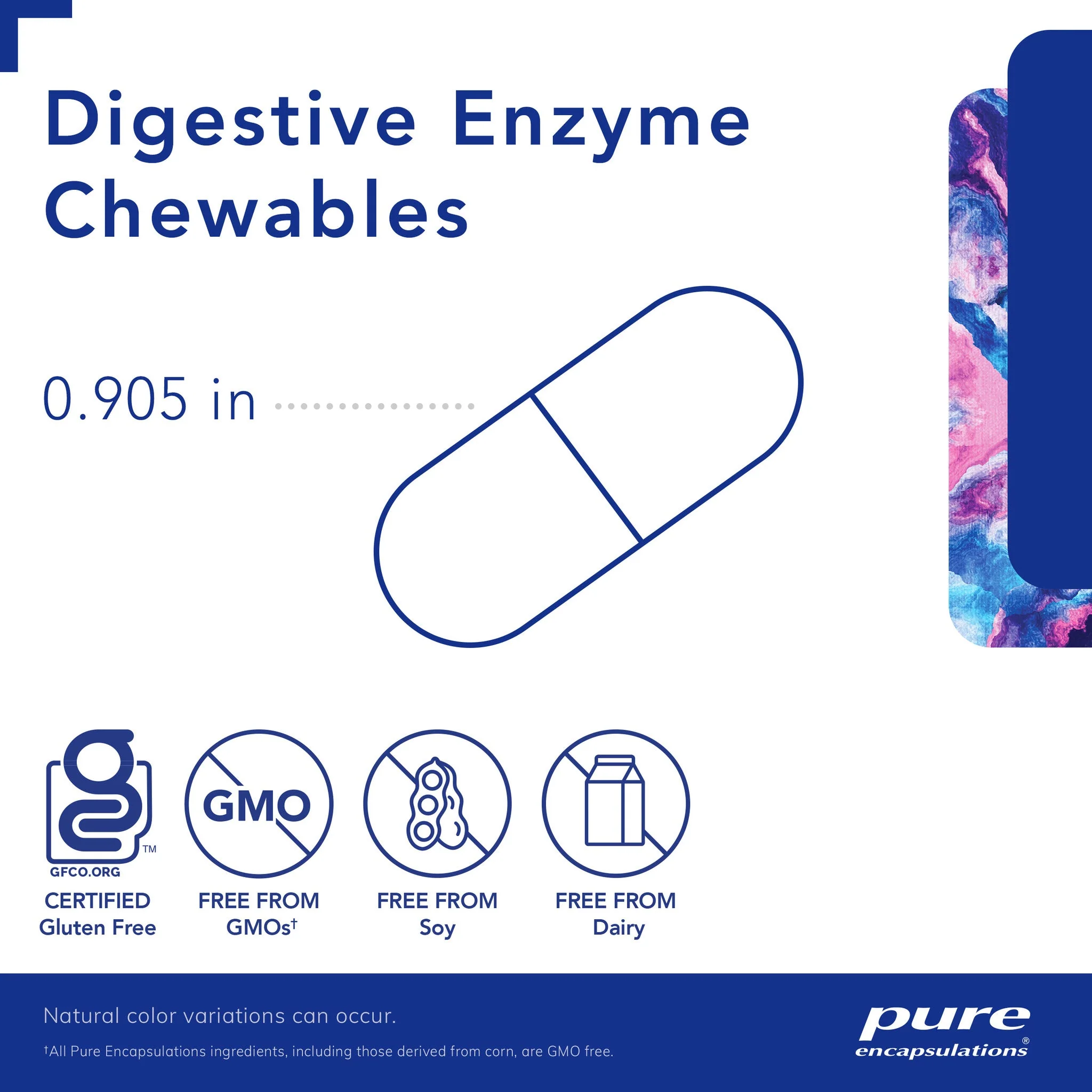 Pure Encapsulations Digestive Enzyme chewables - Image 2
