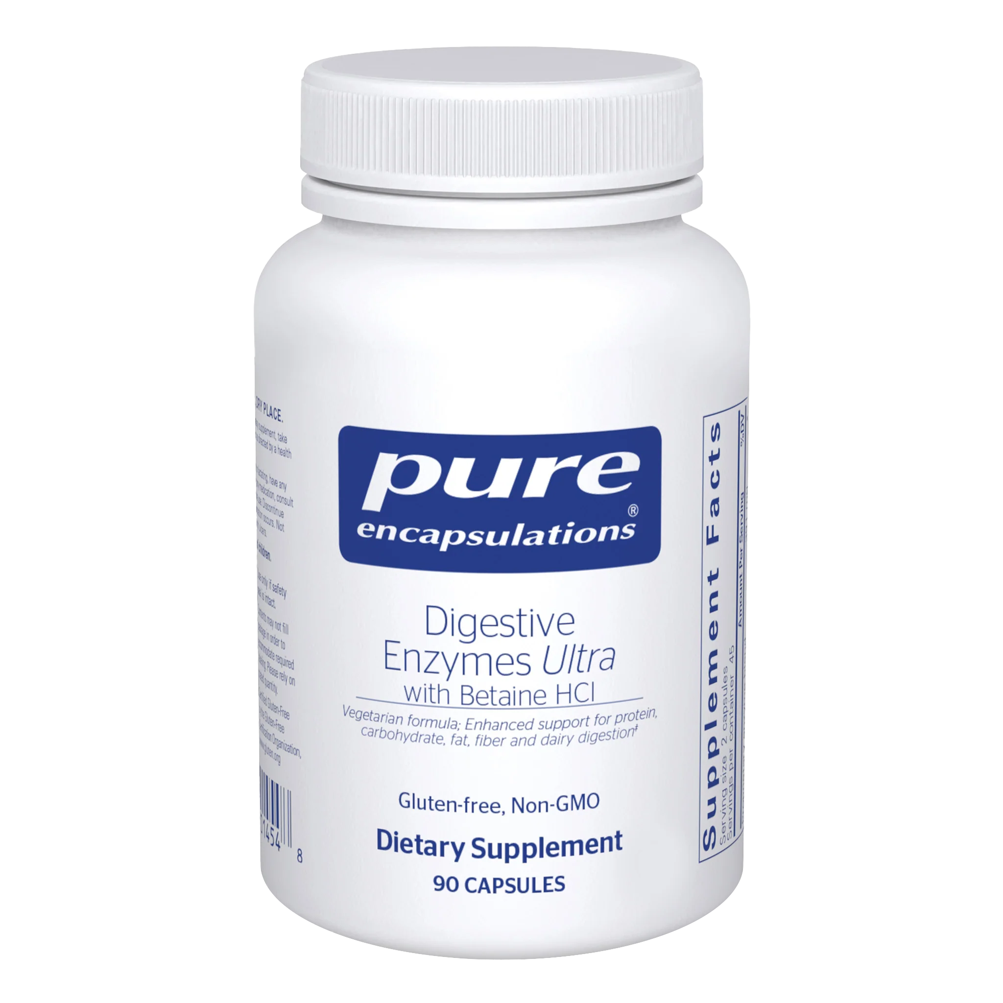 Pure Encapsulations Digestive Enzymes Ultra with Betaine HCl
