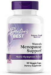 Doctor's Best Menopause Support 30 Veg Capsules - Novasoy, Black Cohosh - Image 3