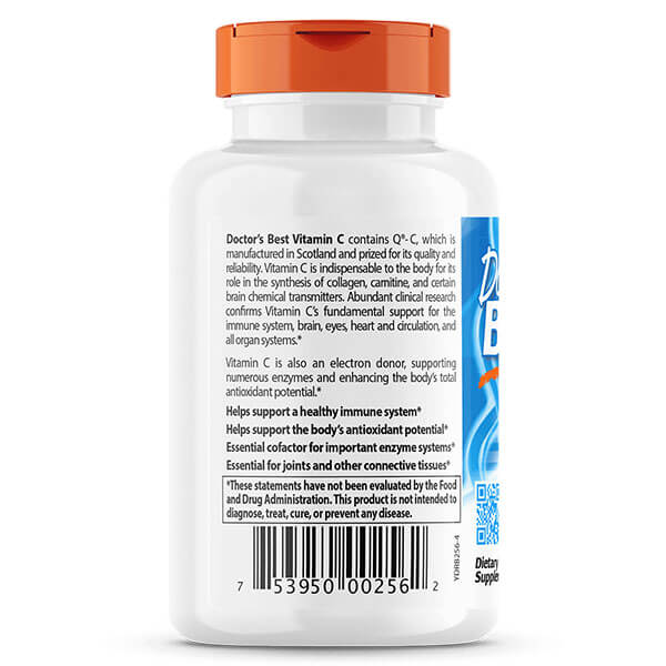 Doctor's Best Vitamin C with Q-C 120 Caps - Image 3